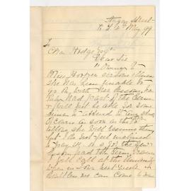 Mrs Emily Hooper - Adelaide - Miss Hoopers studies at the Conservatorium