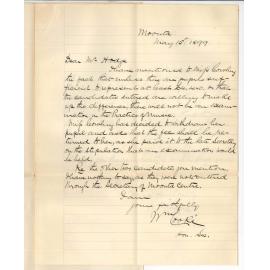 Reverend William Cooke - Moonta - Music examinations at Moonta