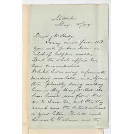 D Drummond - Moonta - Extension lectures at Moonta Centre