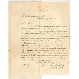 J E Dodd - Adelaide - Concerning Conservatorium organ