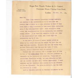 Kegan Paul Trench Trubner and Co Limited - London - Report of books published during month April
