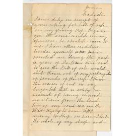 Mrs J A Box - Cradock - Arrears of rent