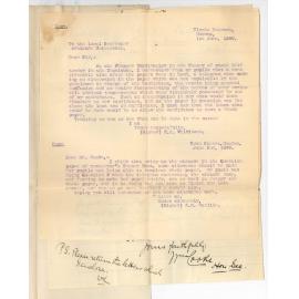 Reverend William Cooke - Moonta - Music examination at Moonta Centre