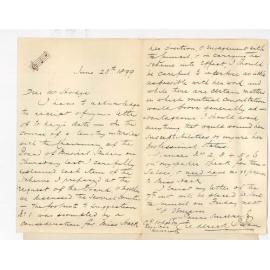 Frederick Bevan - North Adelaide - Position at The Conservatorium