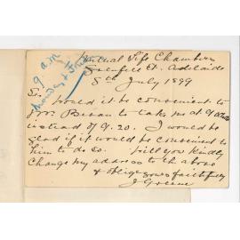 Miss Jane Greene - Adelaide - Lessons at the Conservatorium