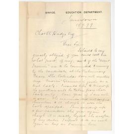S H Warren - Jamestown - Concerning Preliminary Examination