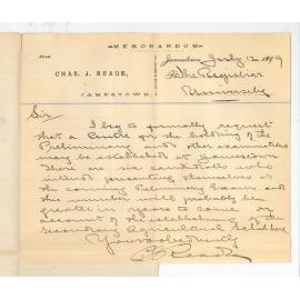 Charles J Reade - Jamestown - Centre at Jamestown