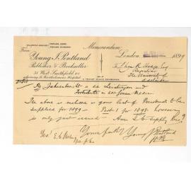 Young J Pentland - London - Supply of Periodicals