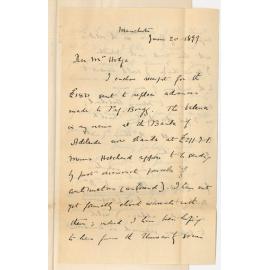 Professor Horace Lamb - Manchester - Books for Library