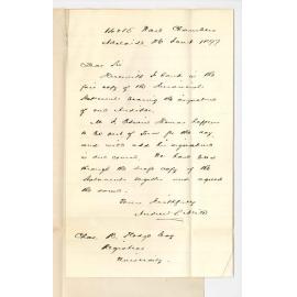 Andrew S Neill - Adelaide - Concerning Balance Sheet