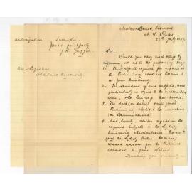 J R Gaggin - Lismore NSW - Entrance to Medical School