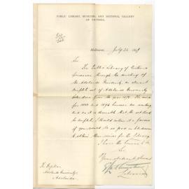 Librarian - Public Library Museums and National Gallery of Victoria - Melbourne - Requesting Calendars