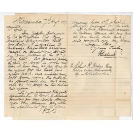 Patrick Gillick - Wirreanda - Concerning Fitzgeralds acceptance