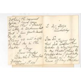 Miss Blanche V Barnfield - Hillgrove - Lessons at the Conservatorium