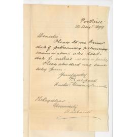 F Walters - Port Pirie - Preliminary Examination