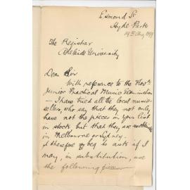 Arthur D Corpe - Hyde Park - Concerning Music Examinations