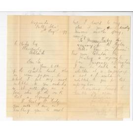 Victor Von Bertouch - Kapunda - Concerning German History Higher Public Examination