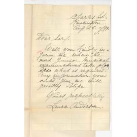 Miss Laura Anderson - Kensington - Music Examinations