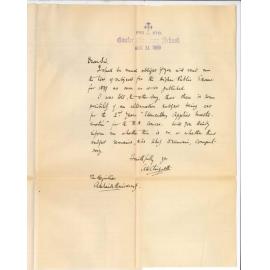 A K Chigwell - Gawler Grammar School - Higher Public Examination