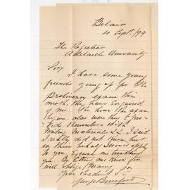 George Beresford - Belair - Information Preliminary Examination