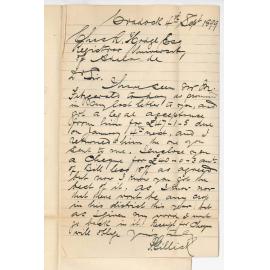 Patrick Gillick - Cradock - Forwarding Cheque on Account Fitzgeralds rent