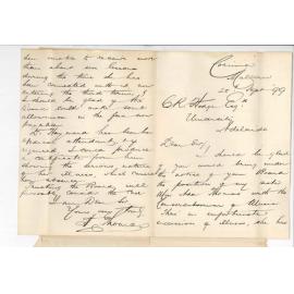 H Thomas - Malvern - Concerning Miss Ida Thomas