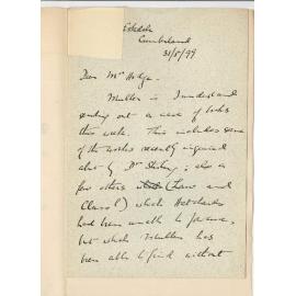 Professor Horace Lamb - Manchester - Books for Library