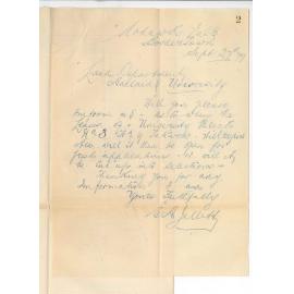 E A Jellett - Bordertown - Lease of University land at Tatiara