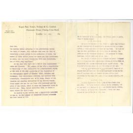 Kegan Paul and Trench and Trubner and Company Limited London - List of Publications during month of August