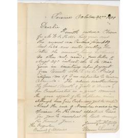 William Summers - Terowie - Concerning University Lands at Terowie