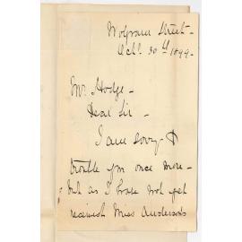 Miss Marie L Paul - Broken Hill - Examination in Practice of Music