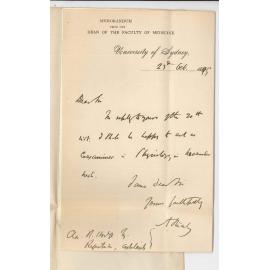 Examiners - Consenting to act