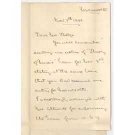 Reverend S J Bloyd - Narracoorte - Theory of Music Examination at Narracoorte