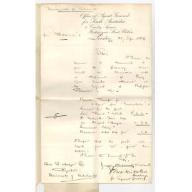 The Agent General - London - Forwarding Details re Brittania