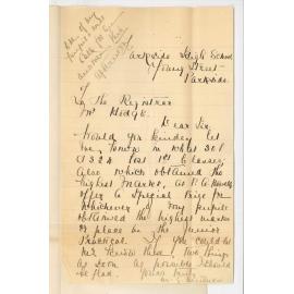 Miss M E Newman - Parkside - Marks obtained by pupils in Junior Practical Examination