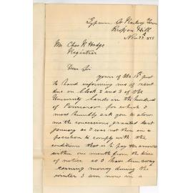 R McLeish - Broken Hill - Arrears of rent