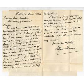 R Kyffin Thomas - Adelaide - Concerning Elder Scholarship in Violin