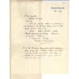 Douglas John Byard - Hahndorf College - Requesting Exam Papers Senior Public and Certificates Preliminary Examination