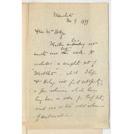 Professor Horace Lamb - Manchester - Books for Library