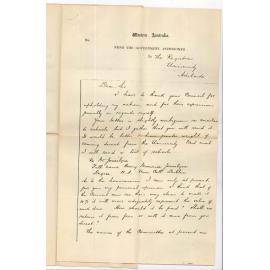 W Ernest Cooke - Perth - Concerning Perth Centre