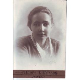 JACKSON, Sarah Elizabeth MA