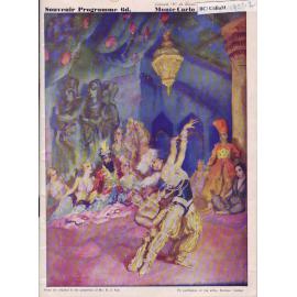 Colonel W. De Basil's Monte Carlo Russian Ballet Programme - Adelaide 1936-1937