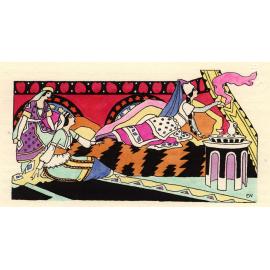 Ballets Russes - Thamar - Illustrations, 1919