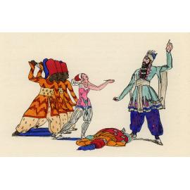Ballets Russes - Scheherazade - Illustrations, 1919