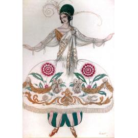 Ballets Russes - Leon Bakst's designs - Illustrations, 1913