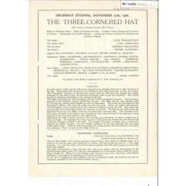Serge Diaghileff's Season of Russian Ballet, 1926