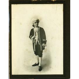 Howard Florey in 15th century costume, c1908