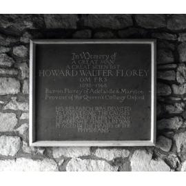 Commemorative Plaque, St Nicholas Church, Old Marston, Oxford