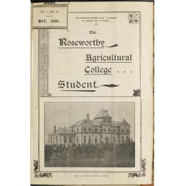 Roseworthy Student Vol 1 No 6 May 1899