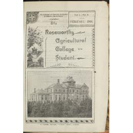Roseworthy Student Vol 1 No 8 February 1900